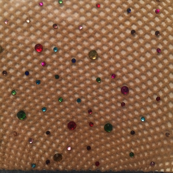 Beautiful Sparkling Rainbow Rhinestone Pantyhose - Picture 4 of 4